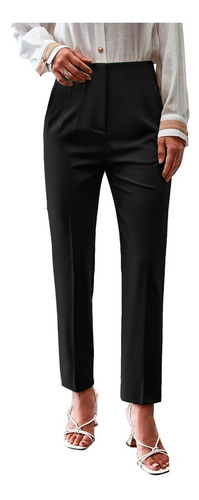 Pantalon De Vestir Con Pinzas Para Dama
