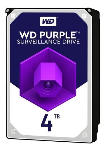 Disco Duro Western Digital Purpura 4tb 3.5 5400rpm