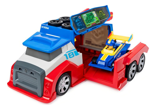 Brinquedo Patrulha Canina Veiculo Pit Stop Rescue Racer 1289