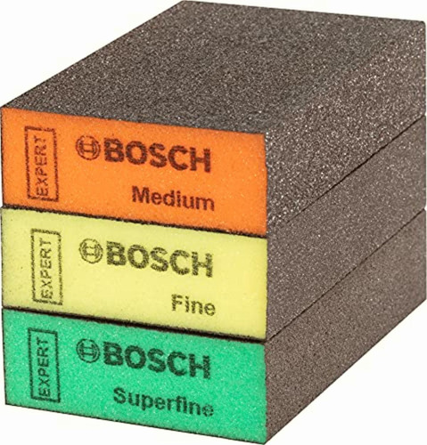 Bosch Esponja Abrasiva Expert S471; 69x26x97mm Superfine