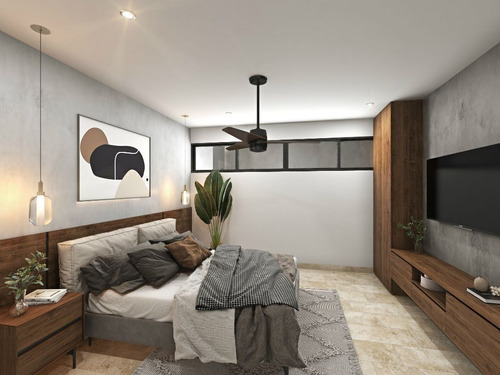 Departamento Con Amenidades Y En Privada En Venta En Temozón Norte, Mérida