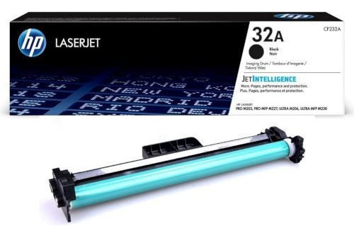 Hp Drum Cf232a 32a M203/m227 23000cps Tinta Negro