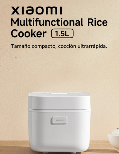 Olla Arrocera Xiaomi Mfb120a 1.5l A Vapor 3 Tazas