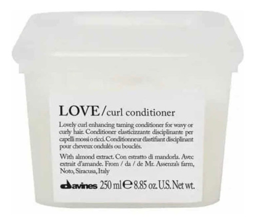 Acondicionador Love Curl 250 Ml Davines