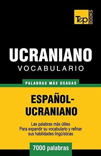 Vocabulario Espanol-ucraniano - 7000 Palabras Mas Usadas 