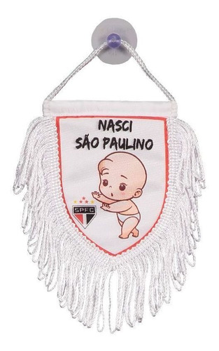 Mini Flâmula São Paulo Nasci São Paulino