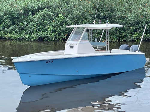 Lancha Gt Boats 26 C/ 2 X Yamaha 115 4 Tempos Zero Ñ Fishing