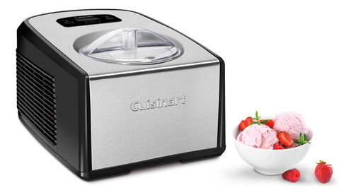 Máquina De Helado Y Gelato Cuisinart Ice-100 Con Compresor