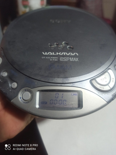 Imagen 8 de 9 de Discman Sony D-f20 Walkman Cd Music Megabass