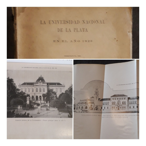 La Universidad Nacional De La Plata Año 1926 Muy Ilustrado