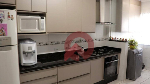 Imagem 20 de 21 de Apartamento Com 3 Dormitórios À Venda, 117 M² Por R$ 500.000 - Tupi - Praia Grande/sp - Ap3109