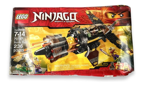 Imagen 1 de 8 de Lego Lanzador De Rocas Ninjago Masters Of Spinjitzu 70747 