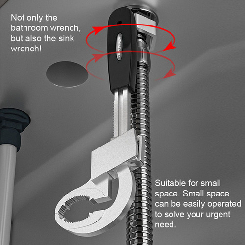 Llave Ajustable Para Reparación Grifería Wc