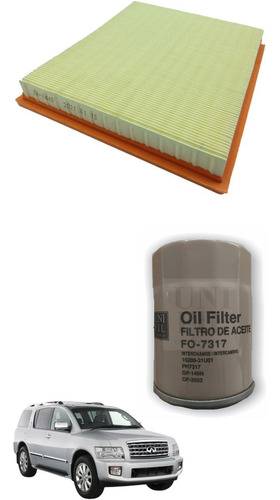 Kit De Filtros Infiniti Qx56  5.6l 2004-2005-06-07-08-09-10