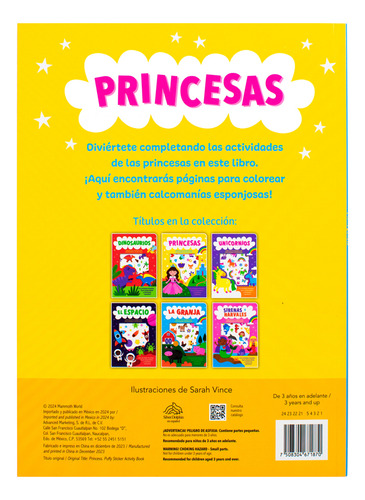 Princesas. Libro De Actividades Con