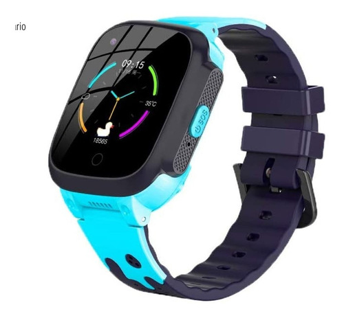 Smartwatch Innjoo 4g Geo Localizador Chips Kids Blue Full Color de la caja Celeste