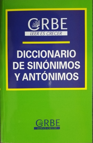 Diccionario De Sinónimos Y Antónimos  Francés Célebres 