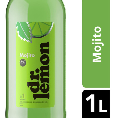 Dr Lemon Mojito Xl Botella X 1 Lt