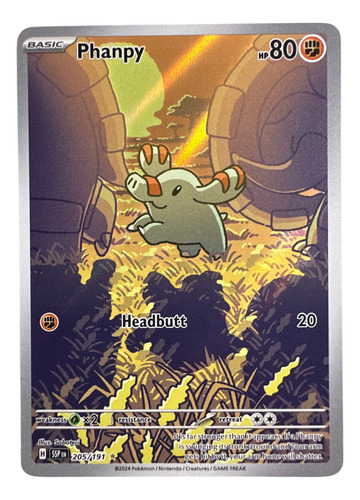 Phanpy 205/191 Pokémon Tcg (surging Sparks)
