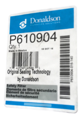 Filtro Aire Primario Donaldson Auto Elevador Toyota P610904