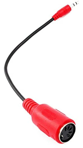Zawdio - Adaptador De Cable De Conexión Midi A Trs De 3,5 Mm