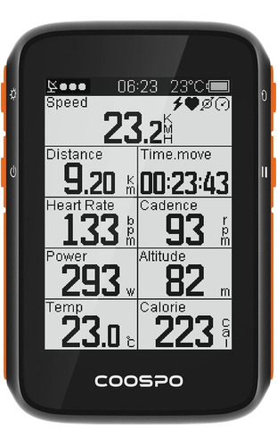 Ciclocomputador Coospo Bc200, Gps, Bluetooth