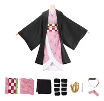 Comprar Cosplay De Demon Slayer Tanjiro Nezuko Cosplay Para Niños