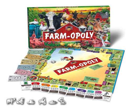 Juego De Mesa Late For The Sky Farm-opoly