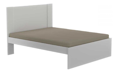 Cama De Casal 100% Mdf 2305 Branco - Foscarini