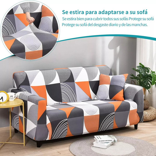 Funda Para Sofa Cubre Sillones Elastico Protector 2 Plazas