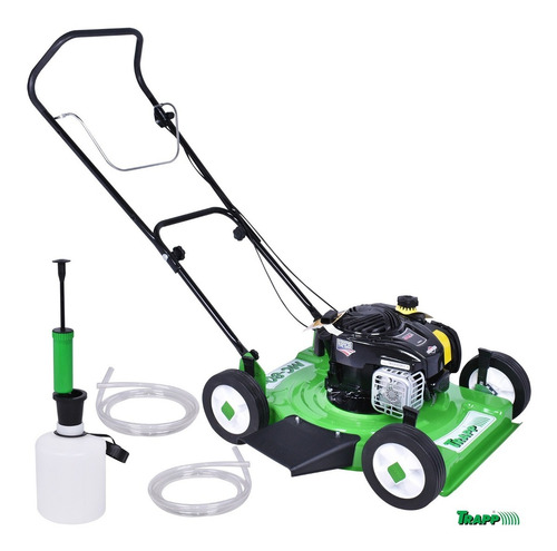 Cortador De Grama A Gasolina 3,75hp Saída Lateral Trapp