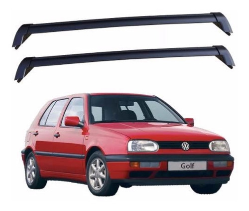 Bagageiro Rack Wave - Golf 10/ Preto - Eqmax