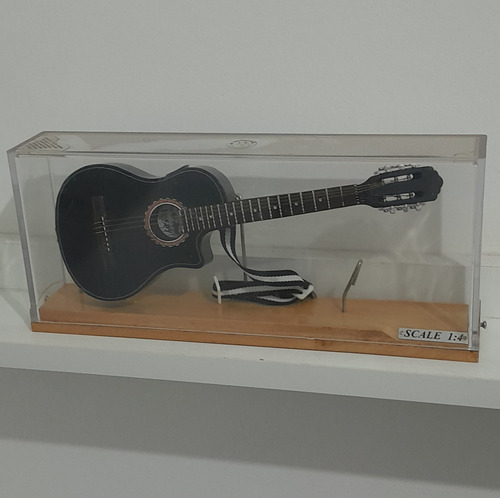 Miniatura Violao Acustico Estado Novo Enfeite Decoração Real