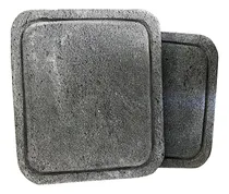 Comprar 2 Comales De Piedra Volcánica 35x30 Horno, Asador, Pizza