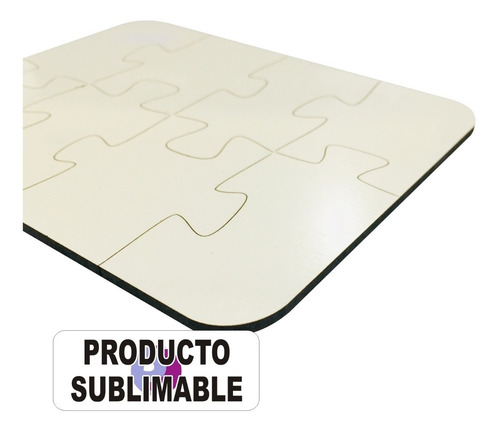Rompecabezas Sublimables Mdf 15x12 Cm 8 Piezas 5 Unidades