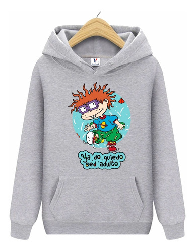 Sudadera Carlitos Rugrats, Con Capucha /cangurera Unisex 