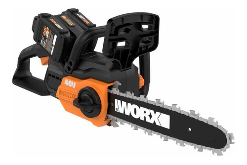 Worx Motosierra Inalámbrica De 40 V Y 12 Pulgadas Con Tens.