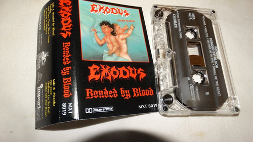 Exodus - Bonded By Blood (combat '1985 Clear) (tape:ex - Ins