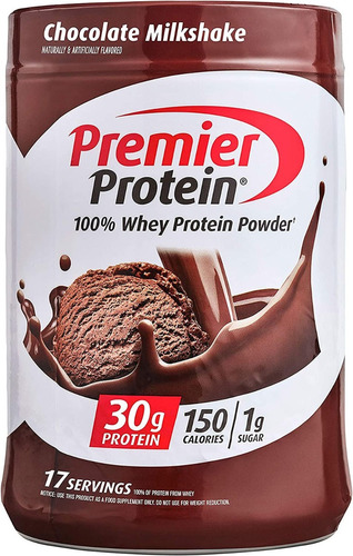 17serv 30g Proteina Premier Protein 100% Whey Chocolate Polv
