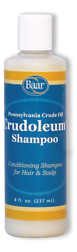 Shampoo Baar Crudoleum, Shampoo 3 Em 1 Para Óleo Bruto Da Pe