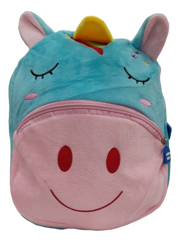 Mochila Infantil Peluche Animalitos Escolar Jardín Nena Nene