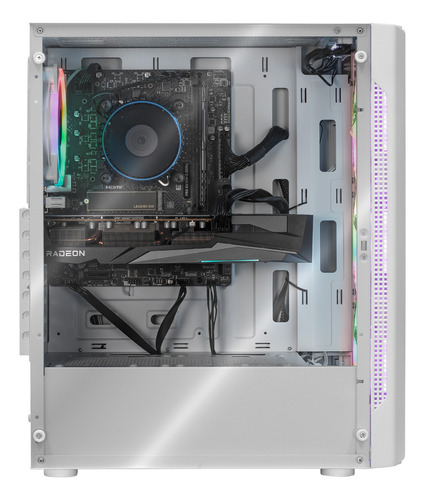 Xtreme Pc Gaming Amd Radeon Rx 7600 Intel Core I5 12400f 32gb Ssd 1tb Wifi Dragonfly 2 White