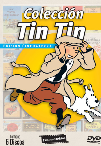 Tintin Coleccion Especial 6 Dvd