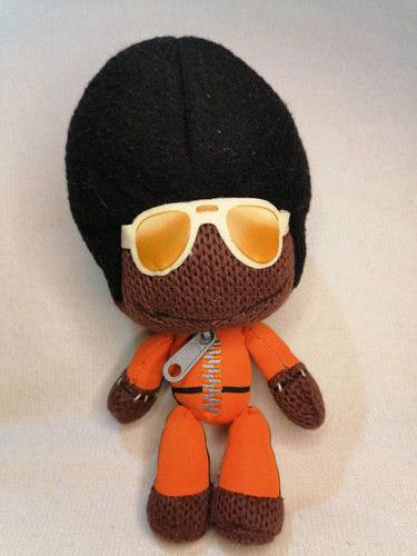 Imagen 2 de 7 de Peluche Original Sackboy Afro Little Big Planet 22cm...
