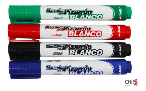 Kit 12 Marcador P/pizarron + 1 Borrador P/pizzarron Magnetic