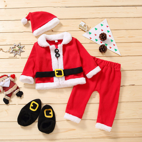 Conjunto De Navidad Para Bebés Y Niñas