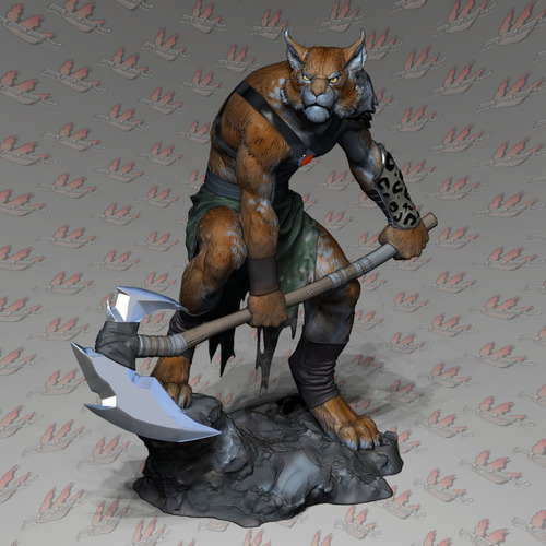 Archivo Stl Impresión 3d - Thundercats - Jackalman - Preycol