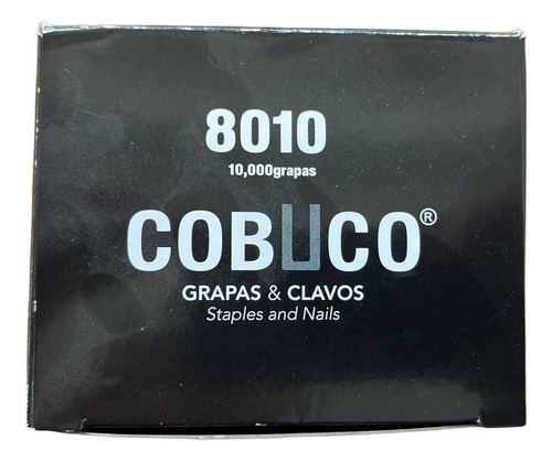 Grampas Cobuco 8010 10000 Unidades Plateado