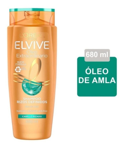 Shampoo L'oréal Paris Elvive Cabello Rizado 680ml