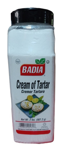 1 Pz Badia Cremor Tartaro De 907.2g C/u